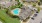 a high angle view of a swimming pool