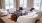 a living room with a couch and a coffee table