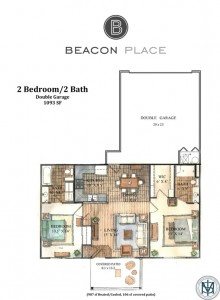 Beacon Place Statesboro, Statesboro Apartments, 2 bed 2 bath, 1093 sq ft